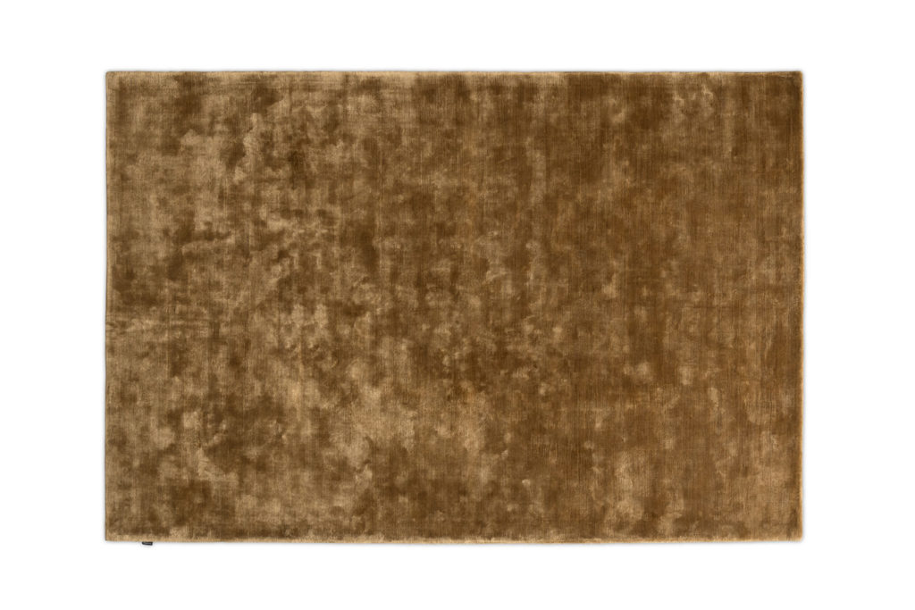 Teppich Sense bestehend aus Tencel®-Fasern in der Farbe Bronze
